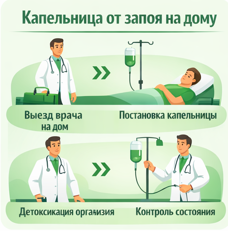 капельница от запоя в Новосибирске в клинике Санати